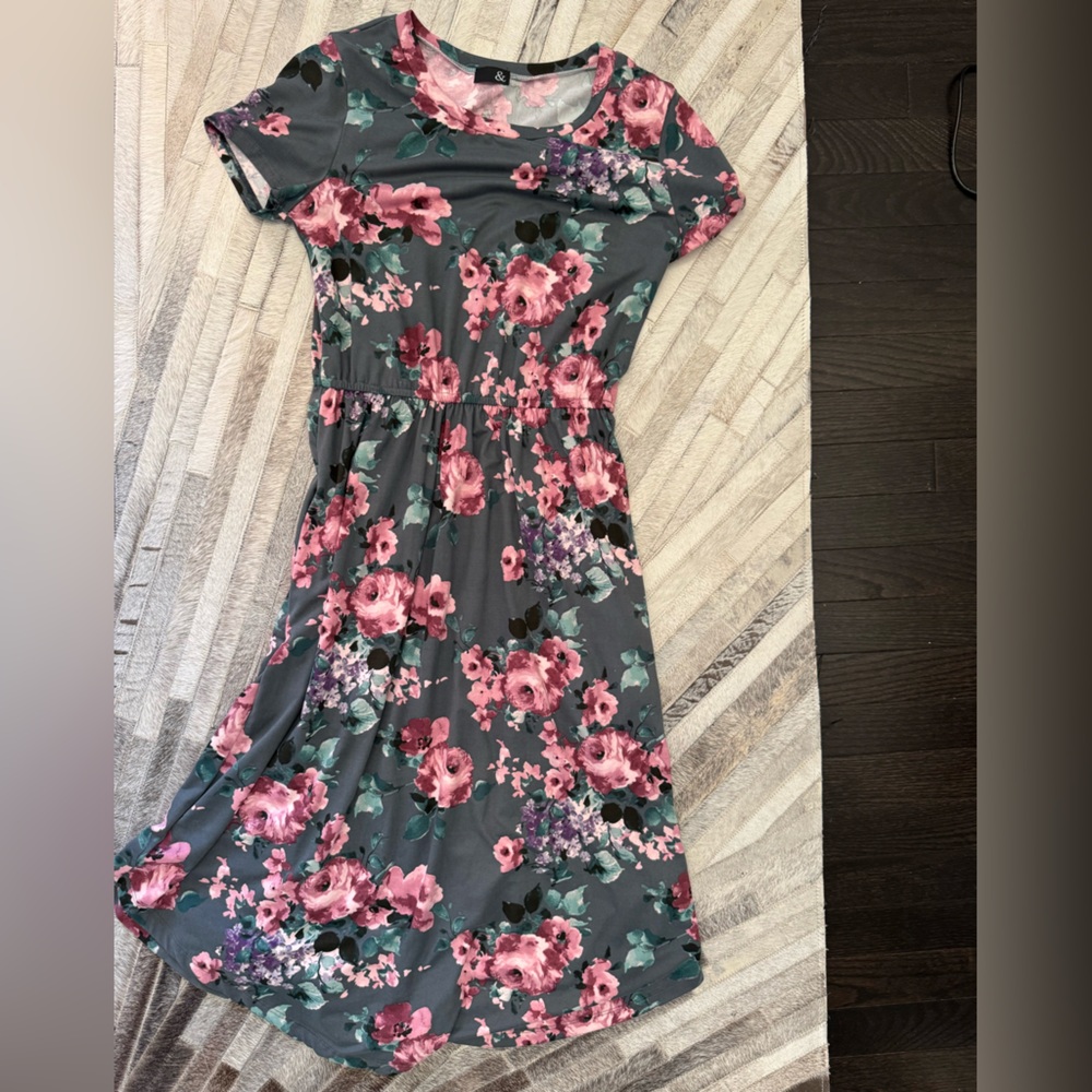 Maxi floral dress
